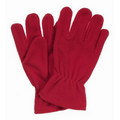 Red Fleece Gloves